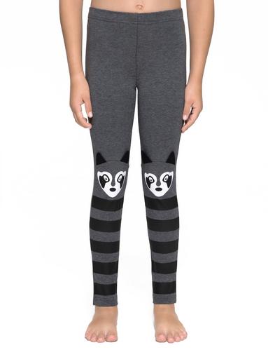 Conte-kids FANCY Веселые леггинсы с рисунком "енот"104,110-56
