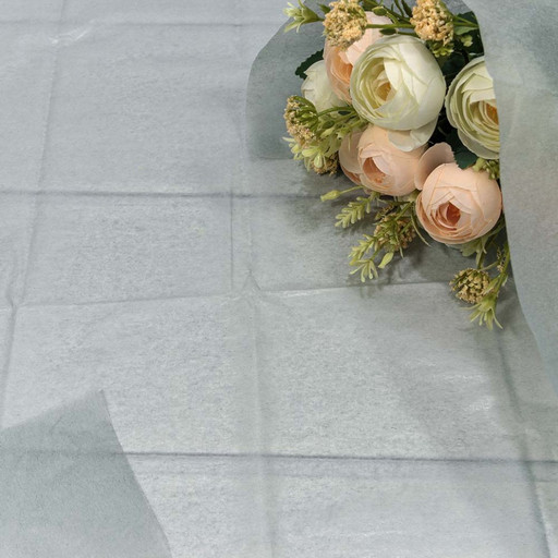 000100/9 Бумага в листах "Тишью" 50*66 (10 шт.) Серый 1/250