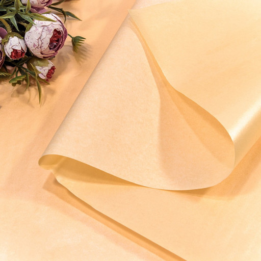 0001102/6 Бумага в листах "Тишью" Водостойкая 50*70 (20 шт.) Оранжево-персиковый 1/100