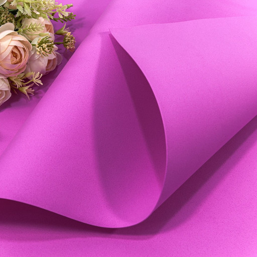 2020/35 Фоамиран в листах 1мм 70*60 (10 шт.) Яркий пурпурный 1/25