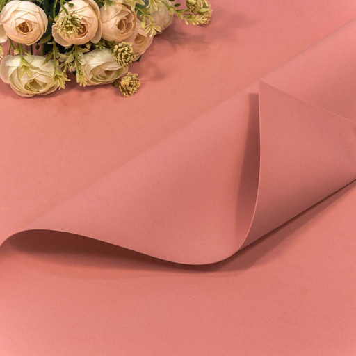 2020/9 Фоамиран в листах 1мм 70*60 (10 шт.) Умеренный розовый 1/25