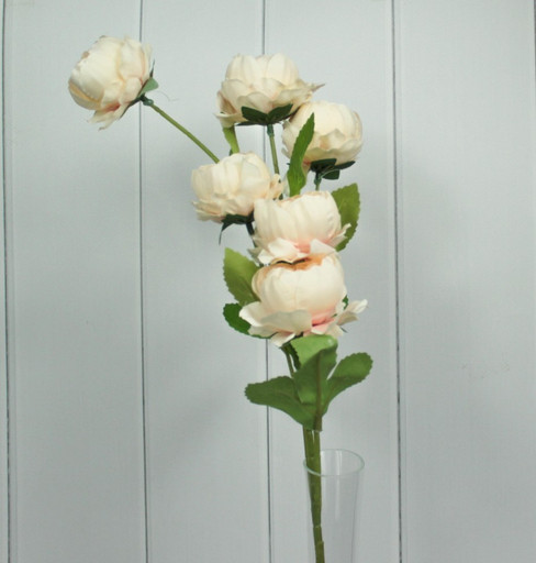 303-08-06 Искусственные цветы Пионы Шампань 60см 1/1