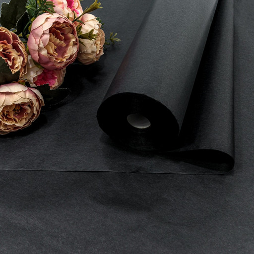 0001121/23 Бумага "Тишью" 0,5*120м Чёрный 1/16