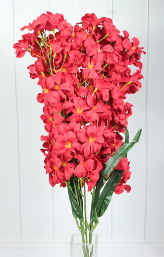 303-01-066/04 Искусственные цветы Дендробиум 66 см Красный 1/1