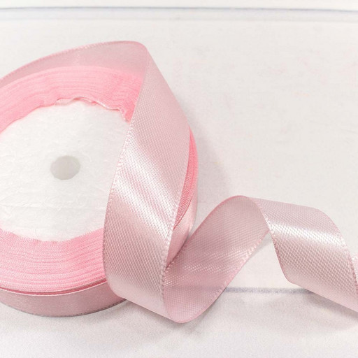 562-20/43 Лента атласная (сатин) 2 см*25 ярдов розовый 1/10 1/400