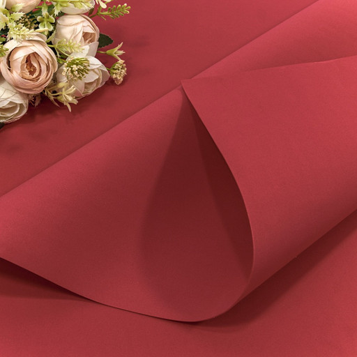 2020/28 Фоамиран в листах 1мм 70*60 (10 шт.) Бордовый 1/25