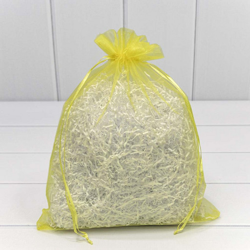 000801-14C Мешочки из органзы 26*32 Жёлтый 1/100 1/2000