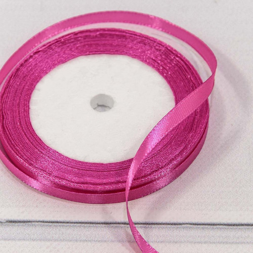 562-6/89 Лента Атласная Сатин 0,6см*25ярд Малиновый-89 1/10 1/1200