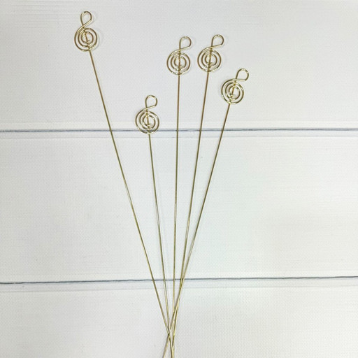 000779/2 Держатель для открыток "Скрипичный Ключ" 33,5см 1/10 1/3000