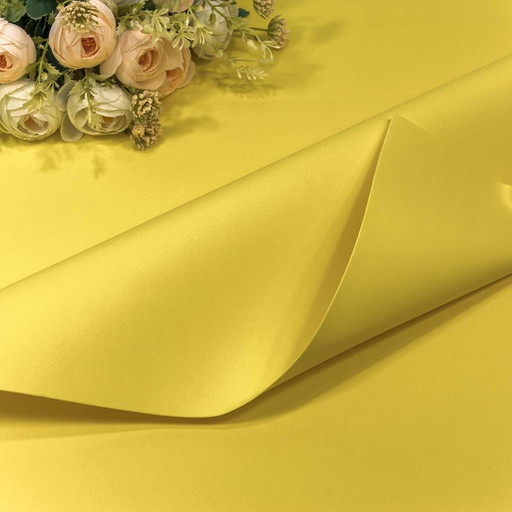 2020/17 Фоамиран в листах 1мм 70*60 (10 шт.) Жёлтый 1/25