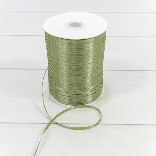 595-03/55 Лента Атласная Сатин (бобина) 0,3см*870ярд Бледно-оливковый 1/40 595-03/55 Лента Атласная Сатин (бобина) 0,3см*870ярд Бледно-оливковый 1/40