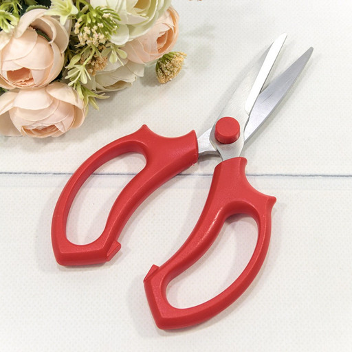 1038/4 Ножницы флористические 20,5см Красный 1/35 1/140
