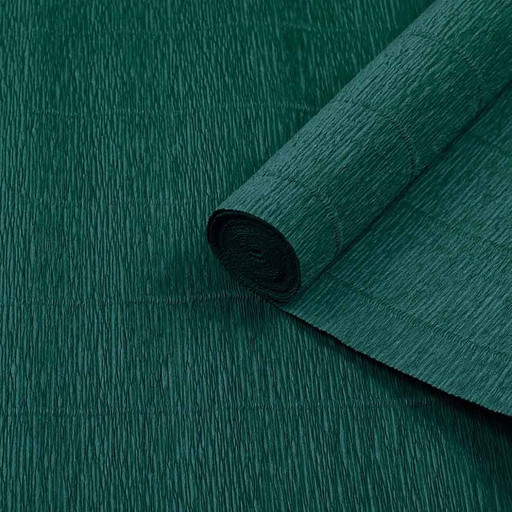 000960 Бумага гофрированная Лазурный тёмный 50*250 140гр 1/70