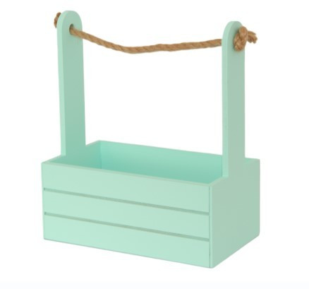 0010183 Ящик для декора 21*12*23 Мята 0010183 Ящик для декора 21*12*23 Мята