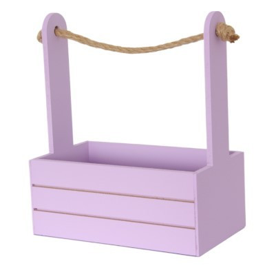 0010187 Ящик для декора 21*12*23 Сирень