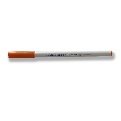 Маркер для ткани 1,0 мм, оранжевый Edding 4600, пулевидный ПУ