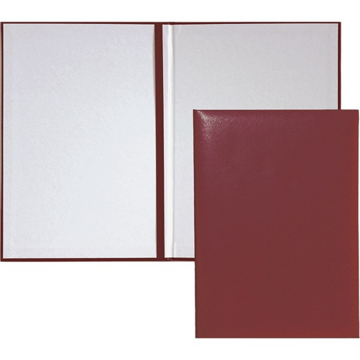 Папка адресная "deVENTE" A4 бумвинил бордовая без нанесения