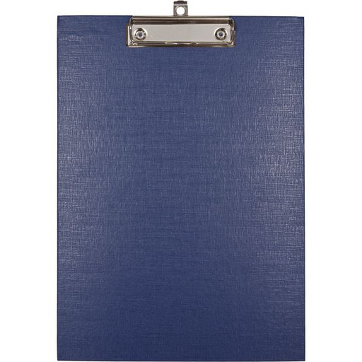 Планшет с зажимом deVENTE, А4, картон/PVC, европодвес синий