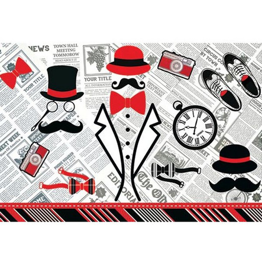 Конверт 144*199 мм Strip/ Рисунок МИР ОТКРЫТОК