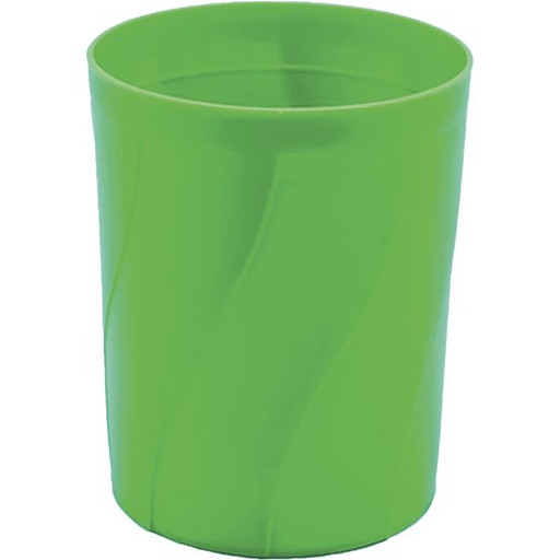 Стакан-органайзер пластиковый deVENTE, 98*80*80 мм, зеленый, круглый, рифление "волна"