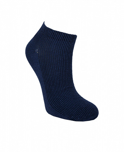 Женские синие носки с ослабленной резинкой