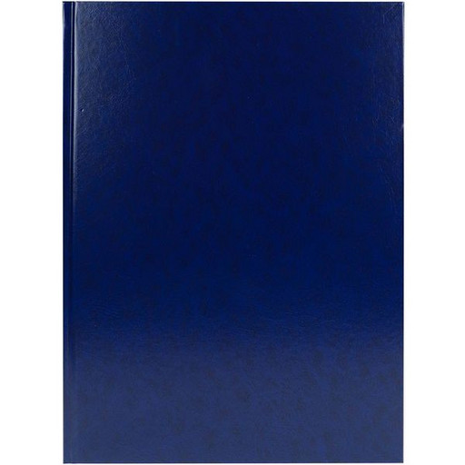Ежедневник недатированный, А4, 136 л., Prof-Press, 7БЦ, бумвинил, б/блок, синий