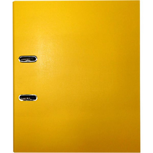 Папка–регистратор с арочным механизмом Expert Complete Classic  А4, 75 мм, т/карман, PVC, желтый