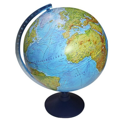 Глобус Земли физический, D32 см, Globen Classic Euro