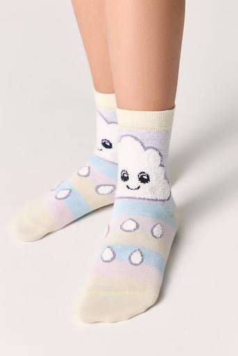 Conte-kids TIP-TOP Хлопковые носки с пушистым рисунком "Тучка"