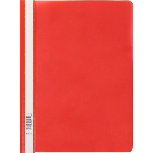 Папка-скоросшиватель А4, PP 120/160 мкм, "песок", цв.: красный, Expert Complete Classic