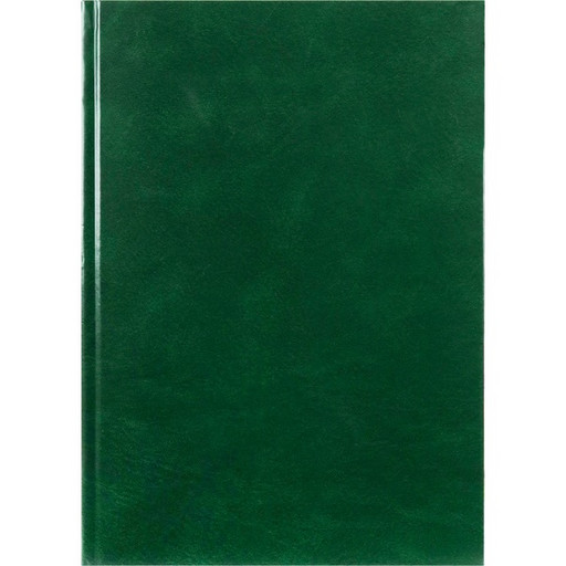 Ежедневник недатированный, А4, 136 л., Prof-Press, тв. переплет, бумвинил, б/блок, зеленый