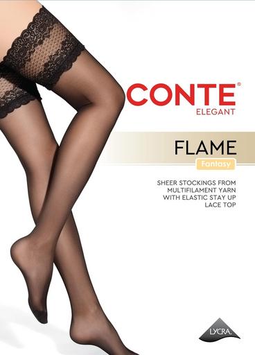CONTE FLAME Чулки женские23-25 (1/2)