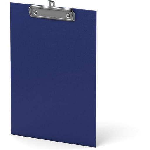 Планшет с зажимом ErichKrause Standard, А4, картон/бумвинил, европодвес, синий