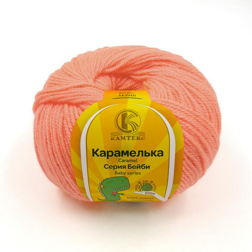 Карамелька 037 100%акрил 50г/175м