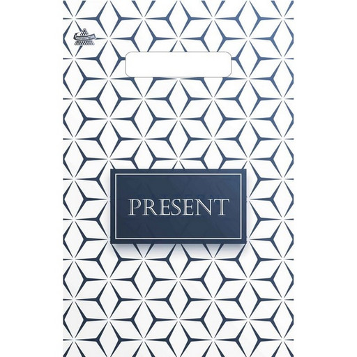 Пакет с вырубной ручкой, 30*20 см, полиэтилен 30 мкм, Презент стиль