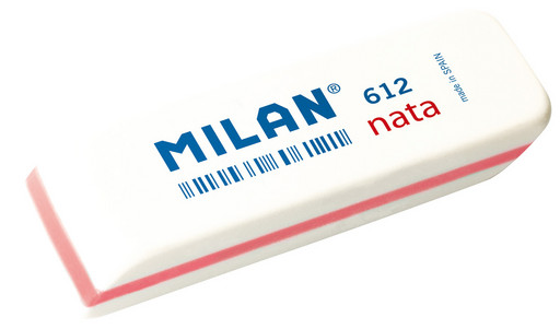 "Milan" Ластик скошенный 612 7,8 х 2,3 х 1,2 см 12 шт. CPM612