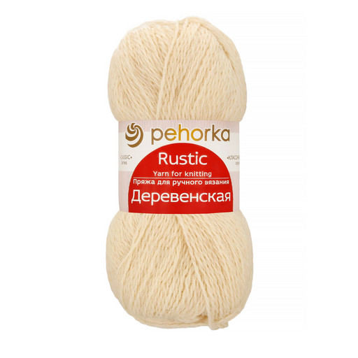 Пряжа Пехорская ПТ "Деревенская" 100% шерсть 10 шт. х 100 г 250 м ± 15 м