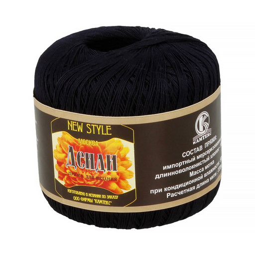 Пряжа Камтекс КТ "Денди" 100% мерсеризованный хлопок 10 шт. х 50 г 330 м