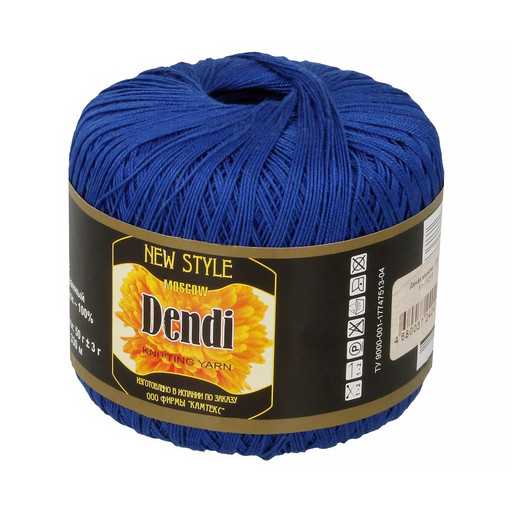 Пряжа Камтекс КТ "Денди" 100% мерсеризованный хлопок 10 шт. х 50 г 330 м