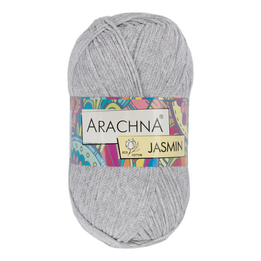 Пряжа ARACHNA "JASMIN" 80% хлопок, 20% полиэстер 5 шт. х 100 г ± 10 г 250 м ± 7 м