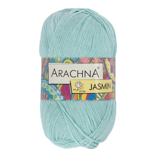 Пряжа ARACHNA "JASMIN" 80% хлопок, 20% полиэстер 5 шт. х 100 г ± 10 г 250 м ± 7 м