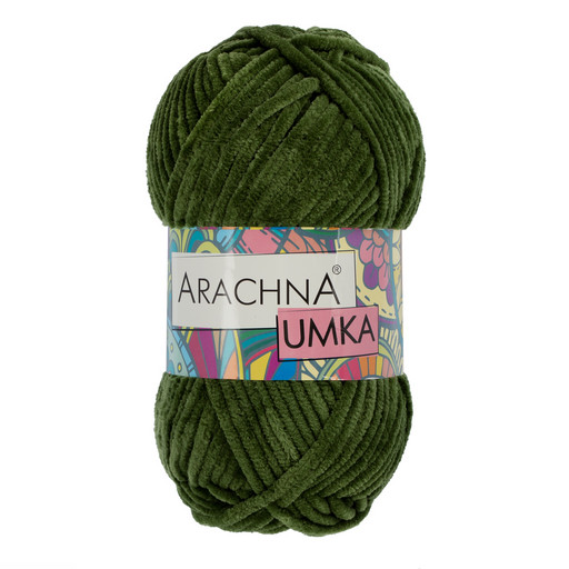 Пряжа ARACHNA "UMKA" 100% полиэстер 5 шт. х 100 г 120 м ± 5 м