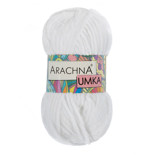 Пряжа ARACHNA "UMKA" 100% полиэстер 5 шт. х 100 г 120 м ± 5 м