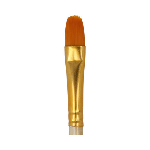 Кисть синтетика "Mr.Painter" SBO 205-10 овальная 5 шт короткая ручка №10