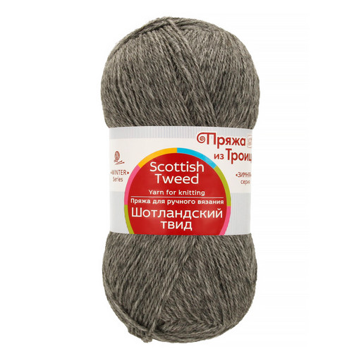 Пряжа из Троицка "Шотландский твид" 100% шерсть 10 шт. х 100 г 360 м