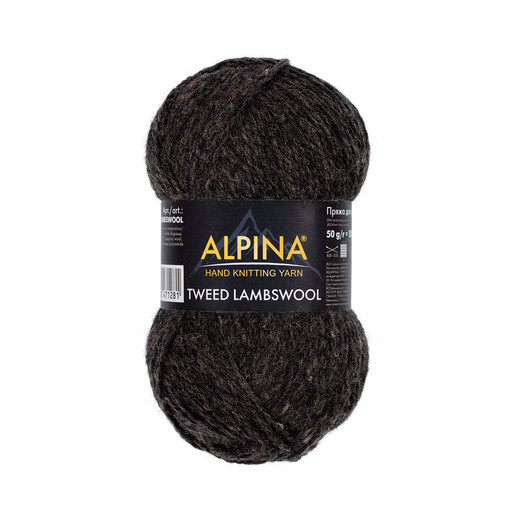 Пряжа ALPINA "TWEED LAMBSWOOL" 75% шерсть, 25% полиамид 10 шт. х 50 г 150 м ± 5 м