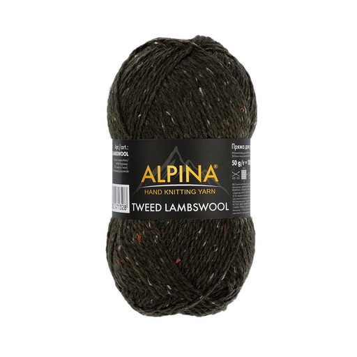 Пряжа ALPINA "TWEED LAMBSWOOL" 75% шерсть, 25% полиамид 10 шт. х 50 г 150 м ± 5 м