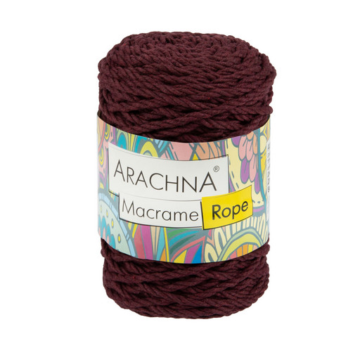 Пряжа ARACHNA "Macrame Rope" 70% хлопок, 30% полиэстер 3 шт. х 120 г ± 10 г 54 м ± 1 м