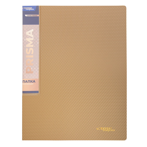 "Expert Complete" PRISMA Папка на 2 О-кольцах A4 700 мкм 25 мм эффект 3D 4 шт. d - 20 мм золотой new EC211300128