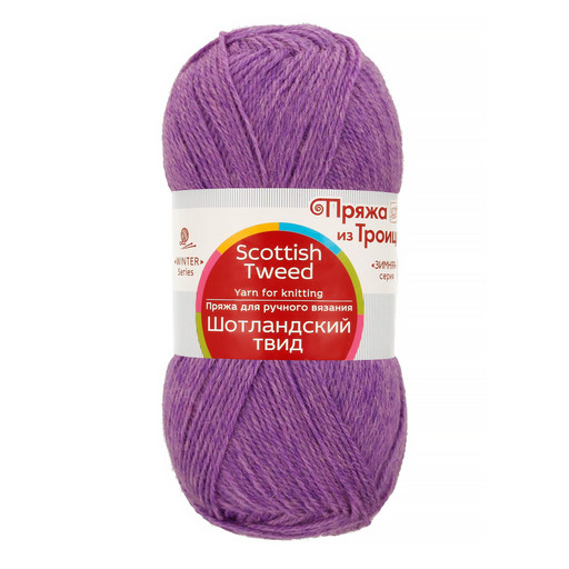 Пряжа из Троицка "Шотландский твид" 100% шерсть 10 шт. х 100 г 360 м
